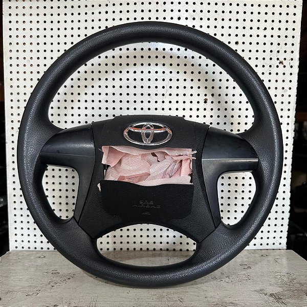 VOLANTE TOYOTA HILUX CS 2015 ORIGINAL ( BOLSA AIRBAG ACIONADA )