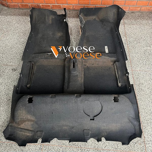 CARPETE ASSOALHO VOLKSWAGEN VOYAGE 2010 COR PRETO