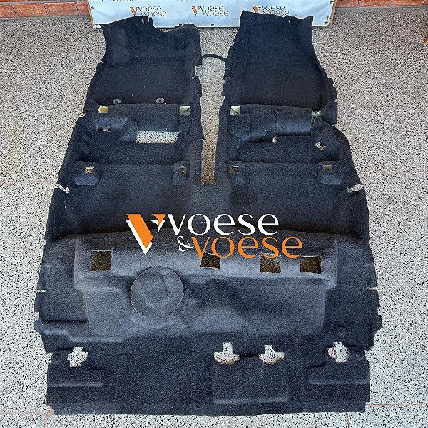 CARPETE ASSOALHO FORD ECOSPORT 2017 COR PRETO