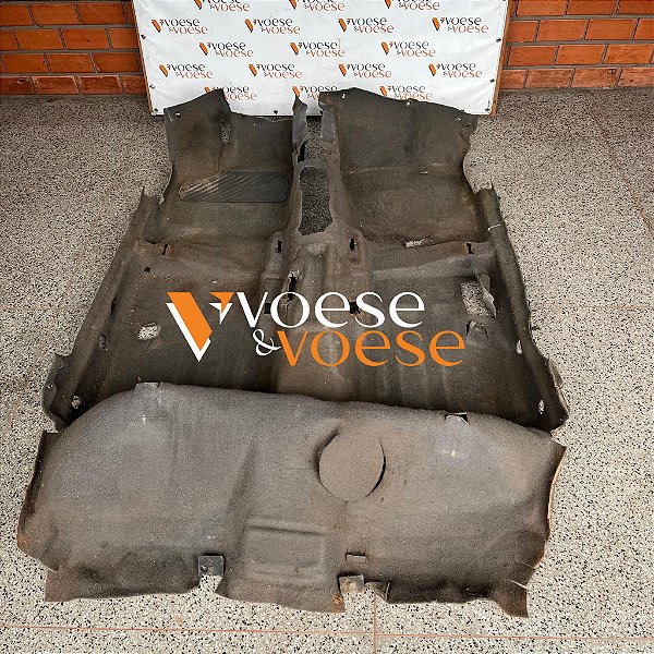 CARPETE ASSOALHO CHEVROLET CORSA WIND 2 PORTAS 1995 COR CINZA