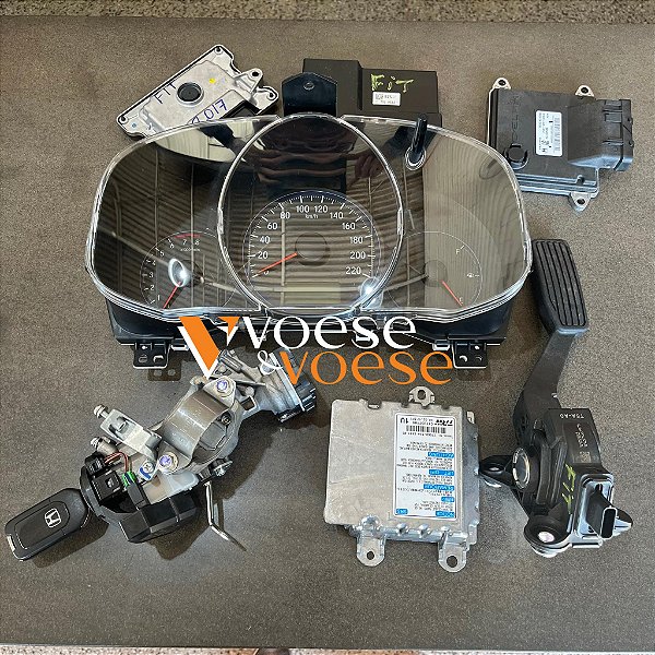 KIT CODE MÓDULO HONDA FIT LX 1.5 16V 2017 AUTOMATICO