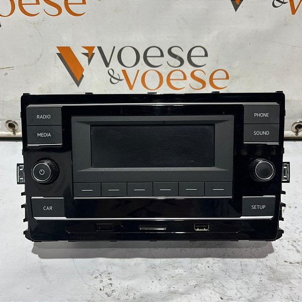RÁDIO VOLKSWAGEN POLO TRACK 2025 ORIGINAL CODIGO VOLKSWAGEN 2GX035153