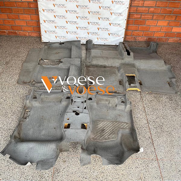 CARPETE ASSOALHO CHEVROLET ZAFIRA 2005 COR CINZA