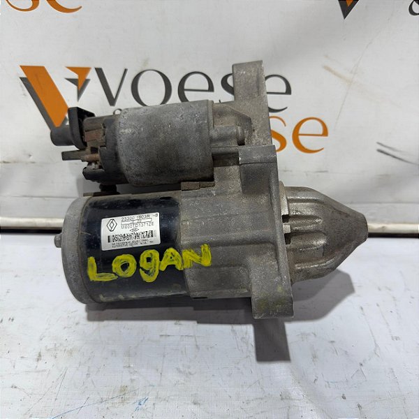 MOTOR ARRANQUE RENAULT SANDERO LOGAN 1.6 16V 2017 CODIGO RENAULT 2330001903R
