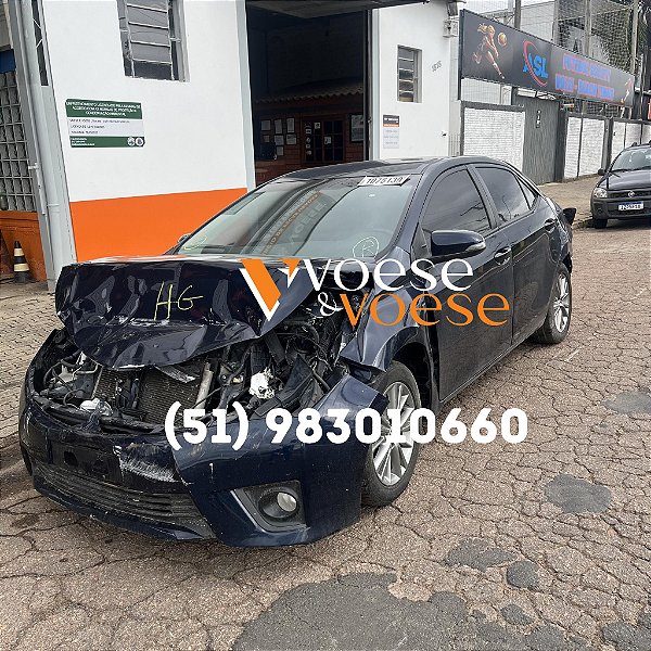 SUCATA TOYOTA COROLLA XEI 2.0 16V 154CV 2016 AUTOMATICO