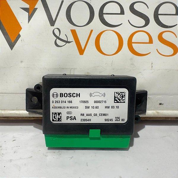 MÓDULO ESTACIONAMENTO PEUGEOT 208 CODIGO PEUGEOT 0263014166