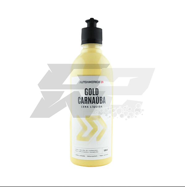 Cera De Carnauba Líquida Gold 300ml - Autoamerica