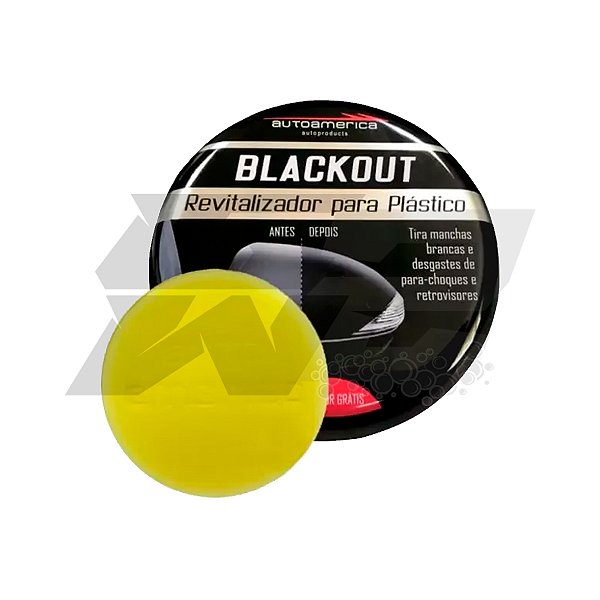 BLACKOUT Revitalizador de Plastico - 100g - Autoamerica