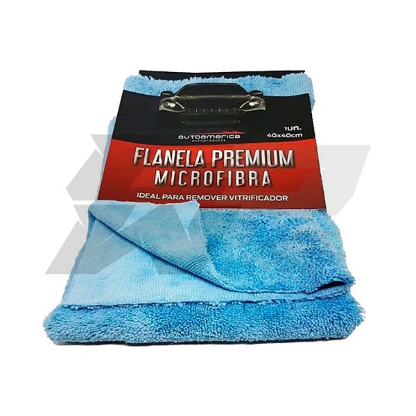 FLANELA PREMIUM AZUL 40X40cm - CORTE LASER - AUTOAMERICA