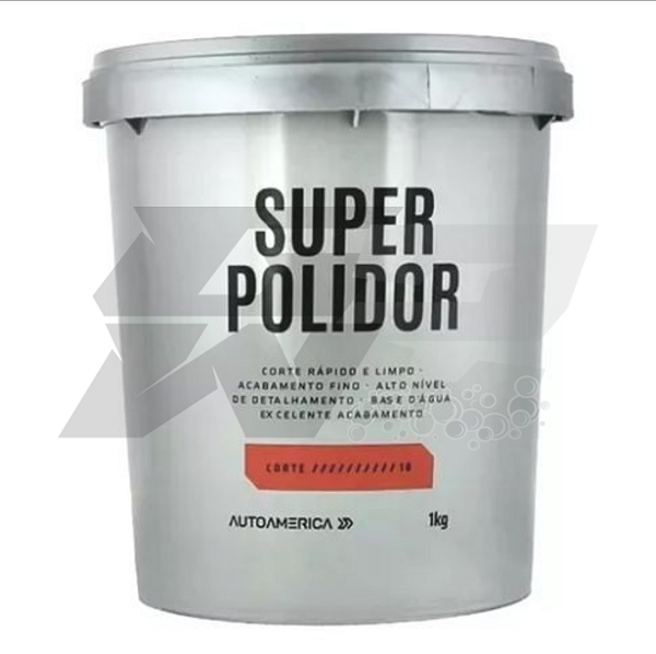 Super Polidor Massa De Polir - 1kg - Autoamerica