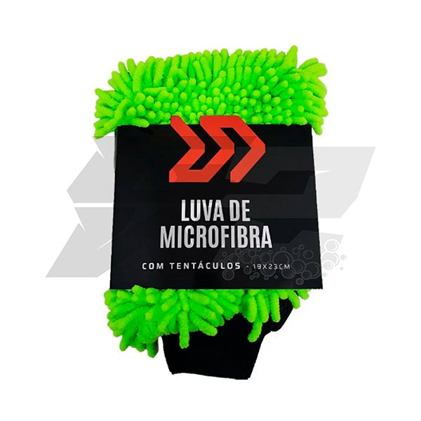 Luva De Microfibra Para Lavagem - Autoamerica
