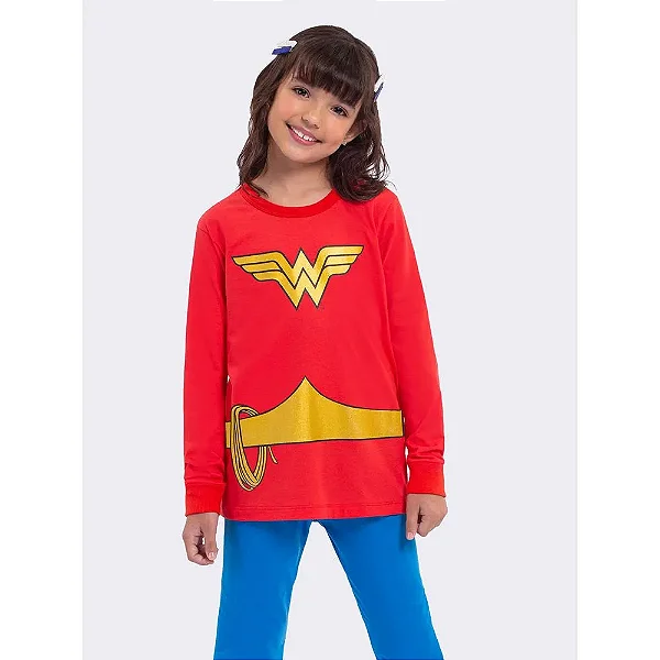 PIJAMA LONGO MULHER MARAVILHA