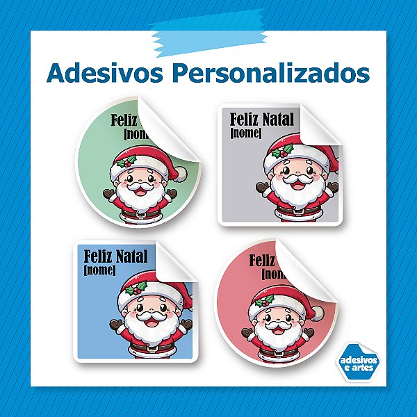 Adesivo Feliz Natal - 20unids