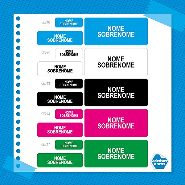 Kit Adesivo Escolar (sem tema)