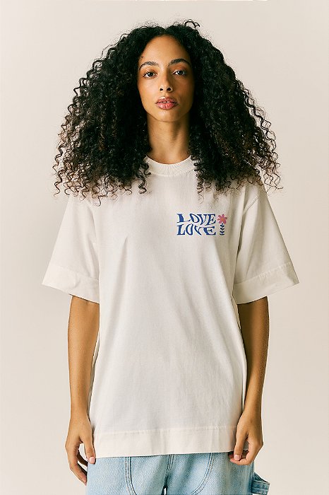 T-SHIRT LOVE LOVE LISÉRGICA