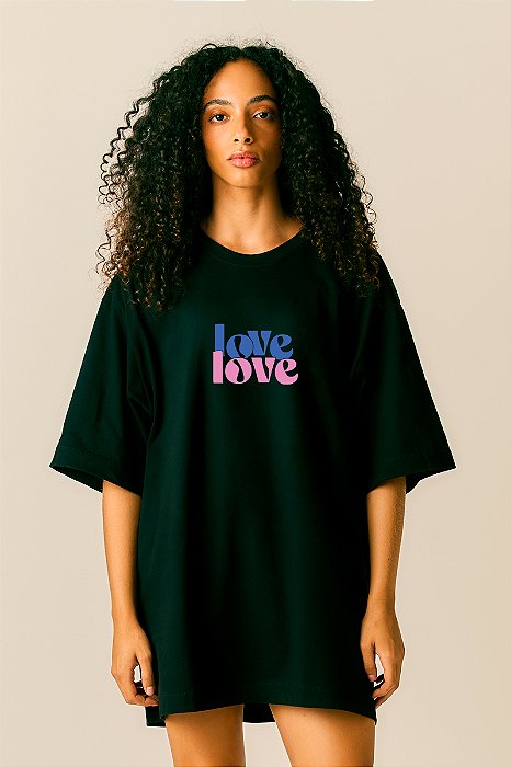 T-SHIRT LOVE LOVE LOGOMANIA