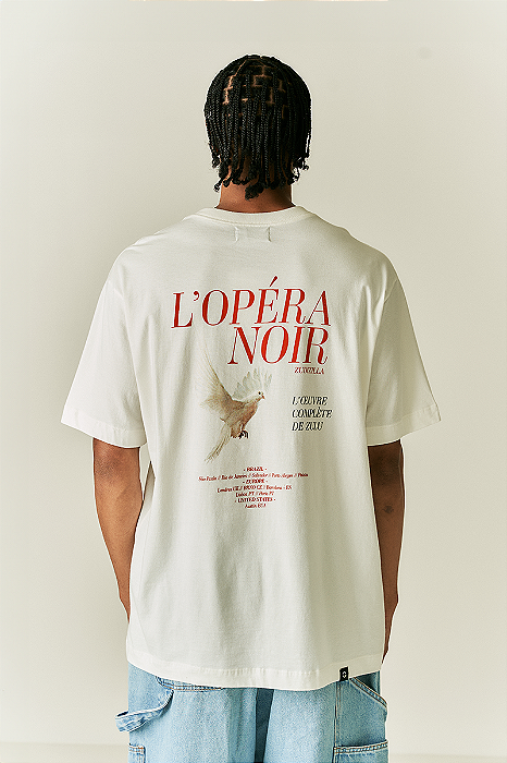 T-SHIRT L'OPERA NOIR ZUDZILLA