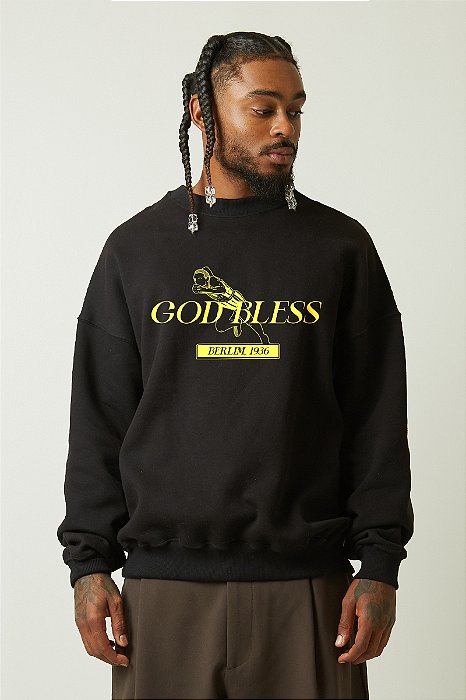 MOLETOM DEUS ABENÇOE NOSSO CORRE