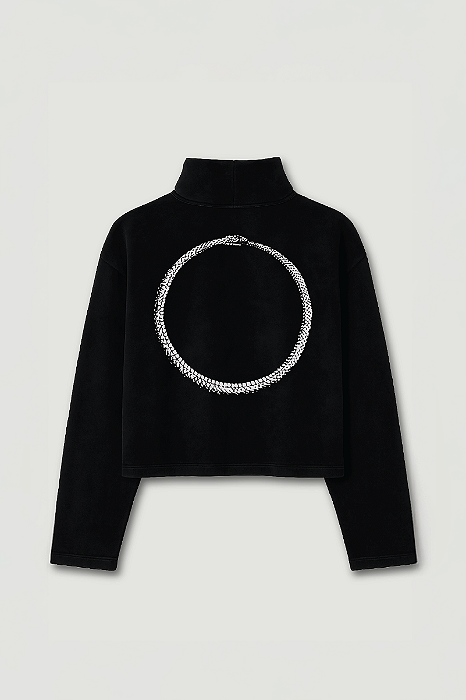 CROPPED GOLA ALTA OUROBOROS