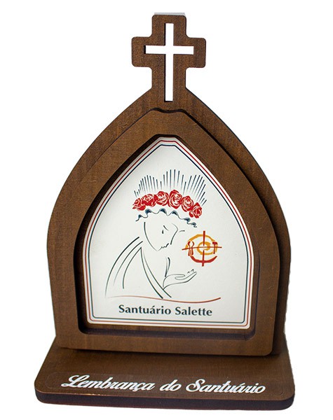 Capela adorno de mesa Nsra Salette