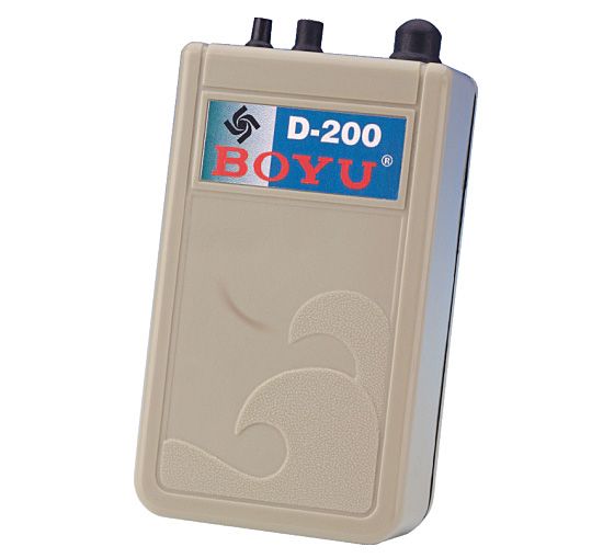 COMPRESSOR DE AR BOYU A PILHA  D-200