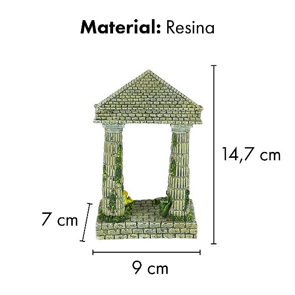 ENFEITE DE RESINA SOMA RUINA GREGA 04