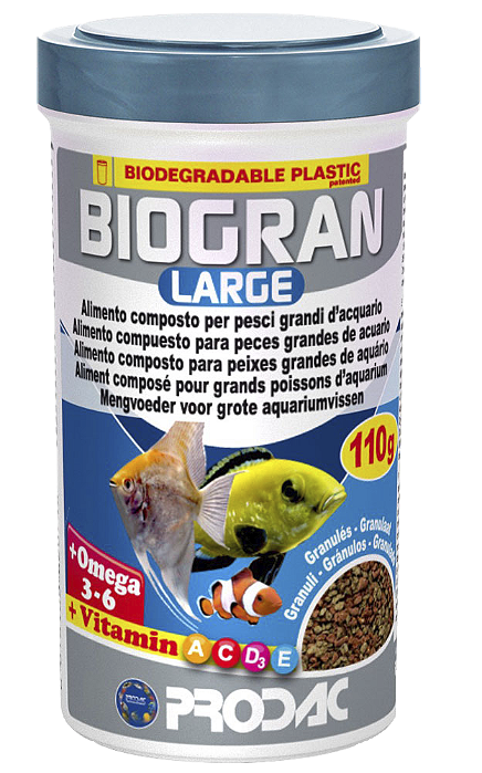 RACAO PRODAC TROPICAL GRANULES G (BIOGRAN LARGE) 110G