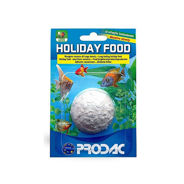 RACAO PRODAC FERIAS HOLIDAY FOOD 20G