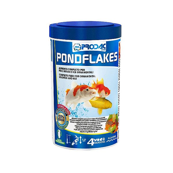RACAO PRODAC PONDFLAKES  160G