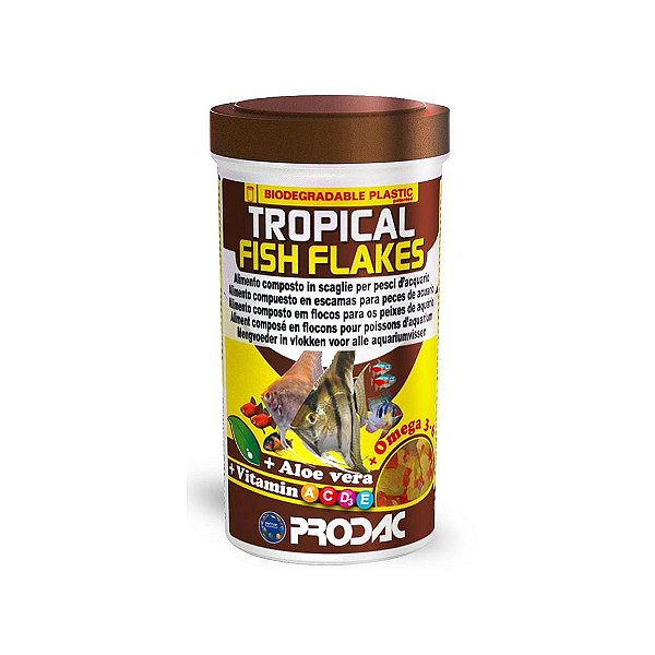 RACAO PRODAC TROPICAL FISH FLAKES  10G