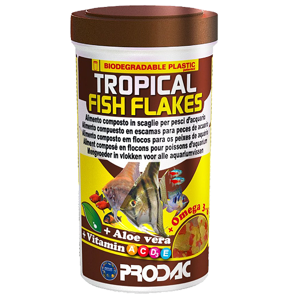 RACAO PRODAC TROPICAL FISH FLAKES 200G