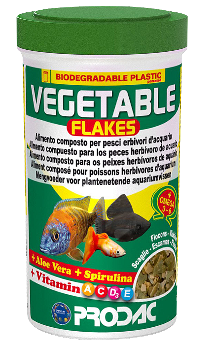 RACAO PRODAC TROPICAL VEGETABLE FLAKES 20G