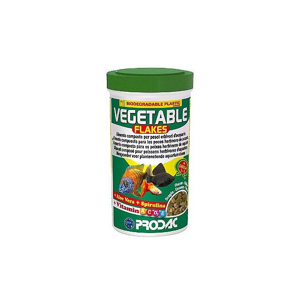 RACAO PRODAC VEGETABLE FLAKES 20G