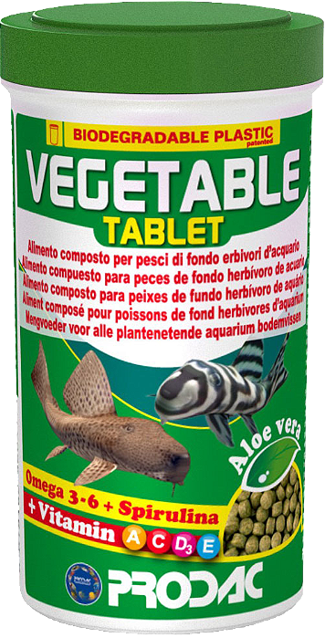 RACAO PRODAC TROPICAL VEGETABLE TABLET  60G