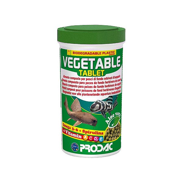 RACAO PRODAC VEGETABLE TABLET  60G