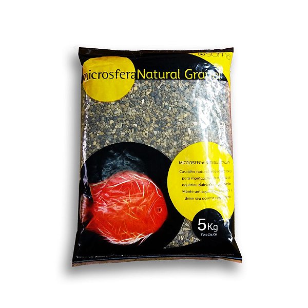 SUBSTRATO SOMA NATURAL GRAVEL CICHLID MIX (4-6MM) - 5KG