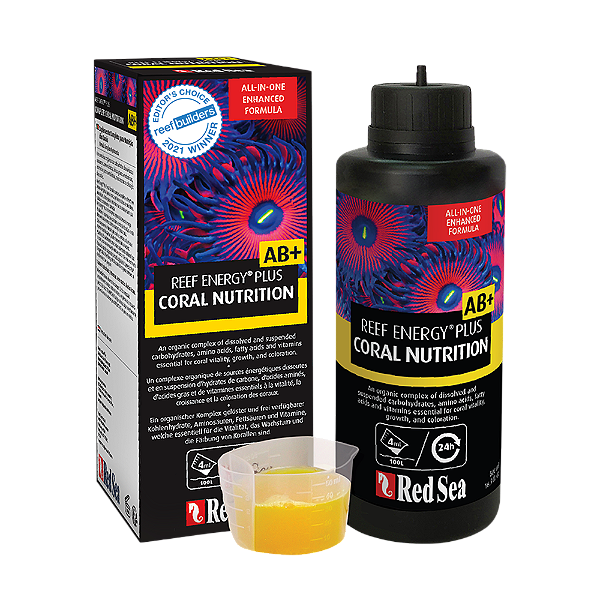 SUPLEMENTO RED SEA RCP REEF ENERGY CORAL NUTRITION AB+  250ML