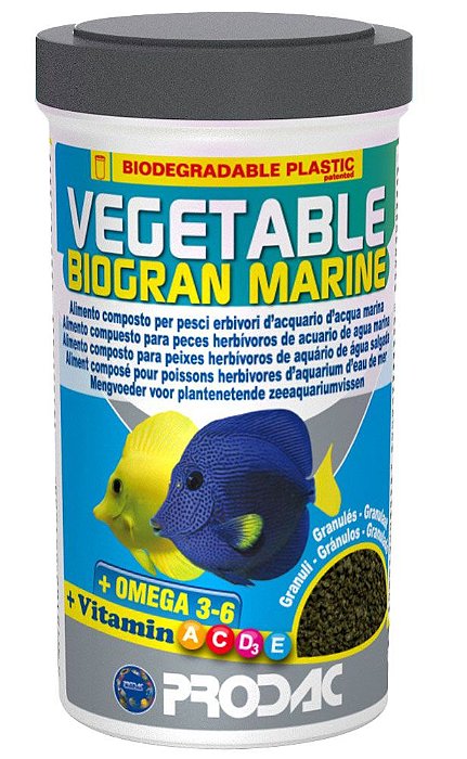 RACAO PRODAC VEGETABLE BIOGRAN MARINE 100G