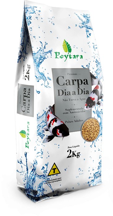 RACAO POYTARA CARPA DIA-A-DIA 2KG (BAG)