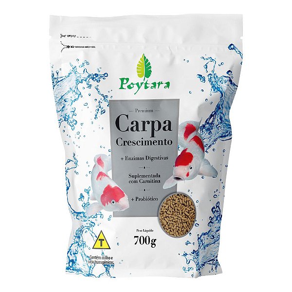 RACAO POYTARA CARPA CRESCIMENTO  700G (BAG)