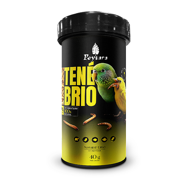 RACAO POYTARA   NATURAL LINE TENEBRIO 40G
