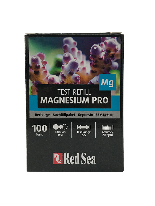 TESTE RED SEA REEF TEST REFILL MAGNESIUM PRO (MG)