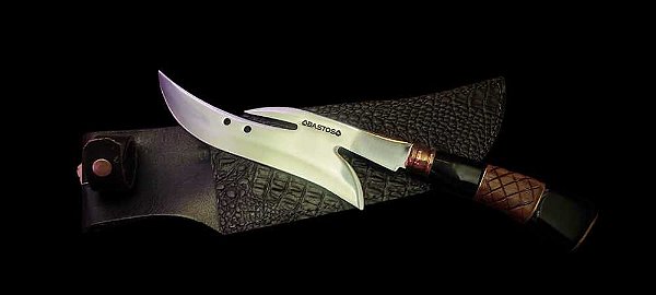 Faca Artesanal Inox 420, 8" - Barca