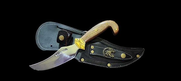 Faca Artesanal Folha Inox 420, 5”