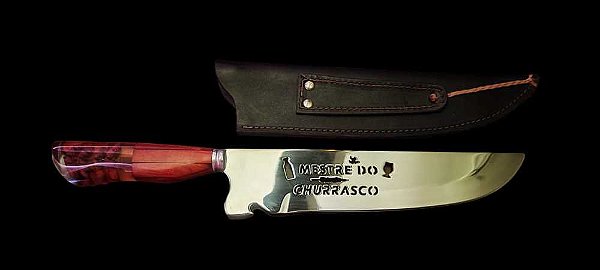 Faca Artesanal Inox 420 10” - Cabo Híbrido