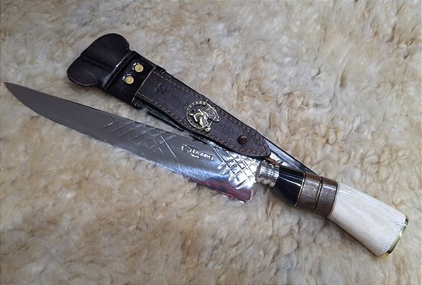 Faca em aço Inox 10"