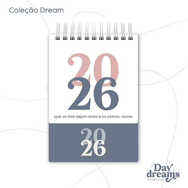 Calendário Coleção Dream