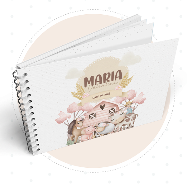 Coleção Pequenos Tesouros - Fazendinha Rosa