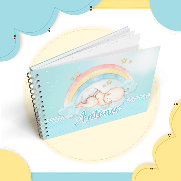 Coleção Maternidade 2.0 - Arco Íris Azul