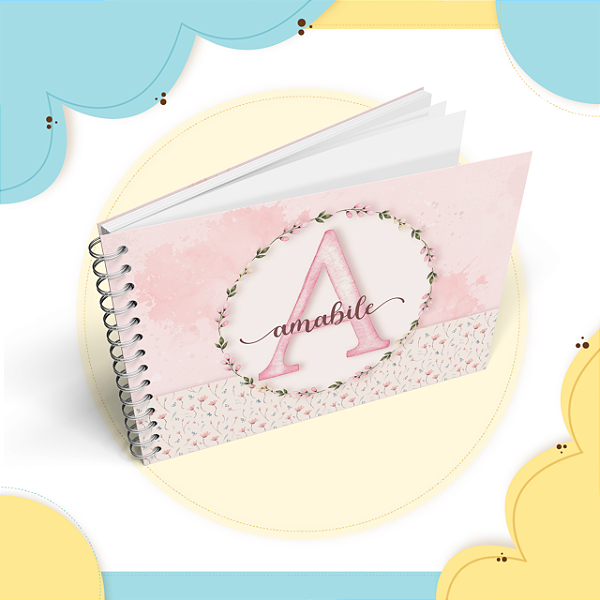 Coleção Maternidade 2.0 - Neutro Alfabeto Rosa